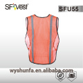 mesh safety vest ppe clothing security jackets industrial workwear high visibility clothing 100% polyester fabric